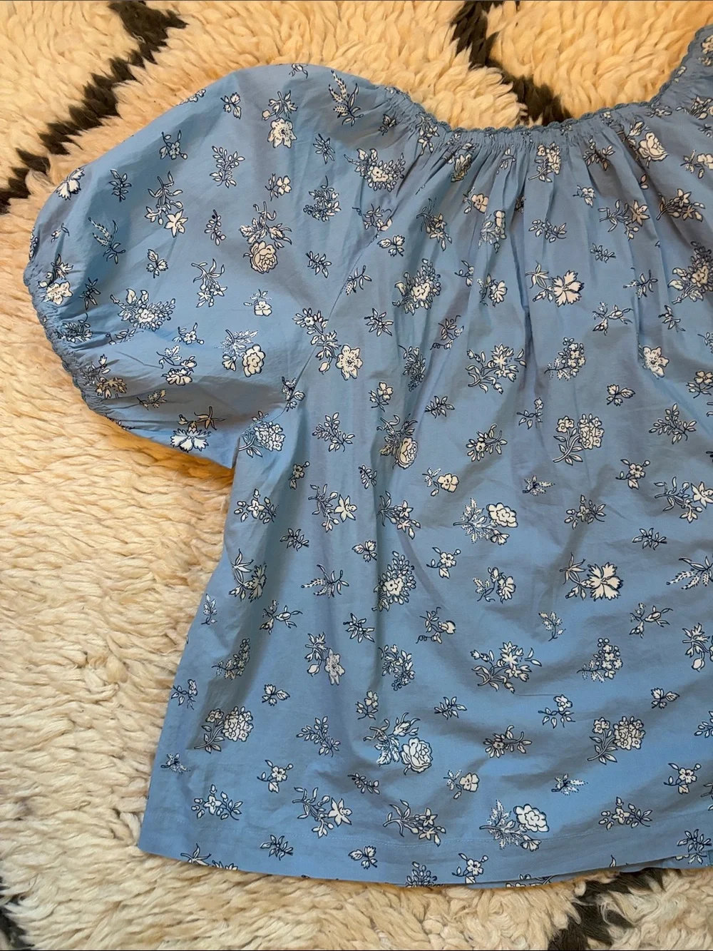 DÔEN Tennessee Top in Sky Bouton De Rose